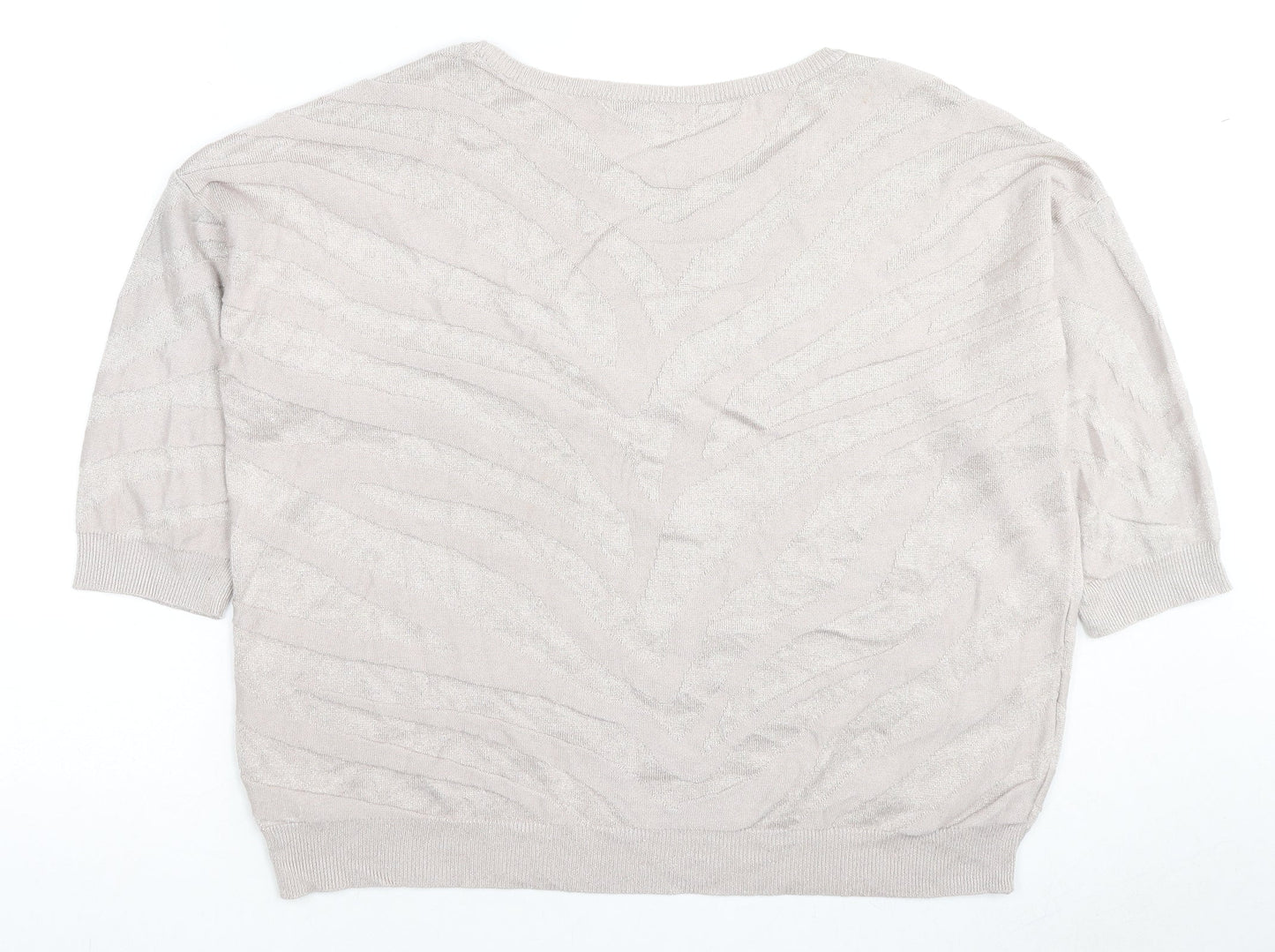 Womens UK Size L Wallis Beige Pullover Jumper