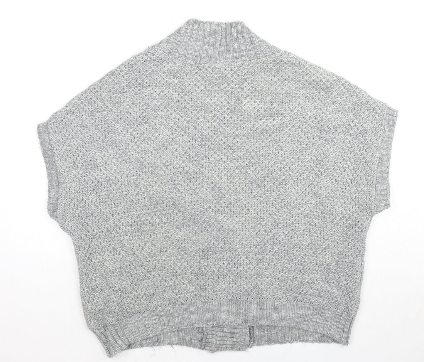 Womens UK Size M Wallis Grey Cardigan Jumper