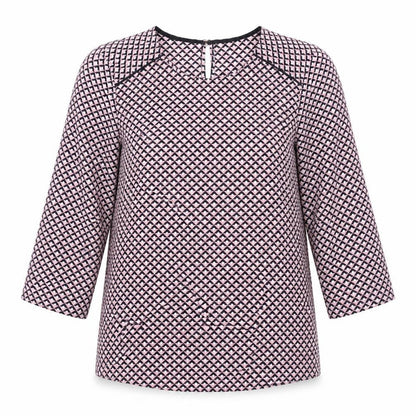 Womens UK Size S Dunnes Stores Pink Basic Blouse