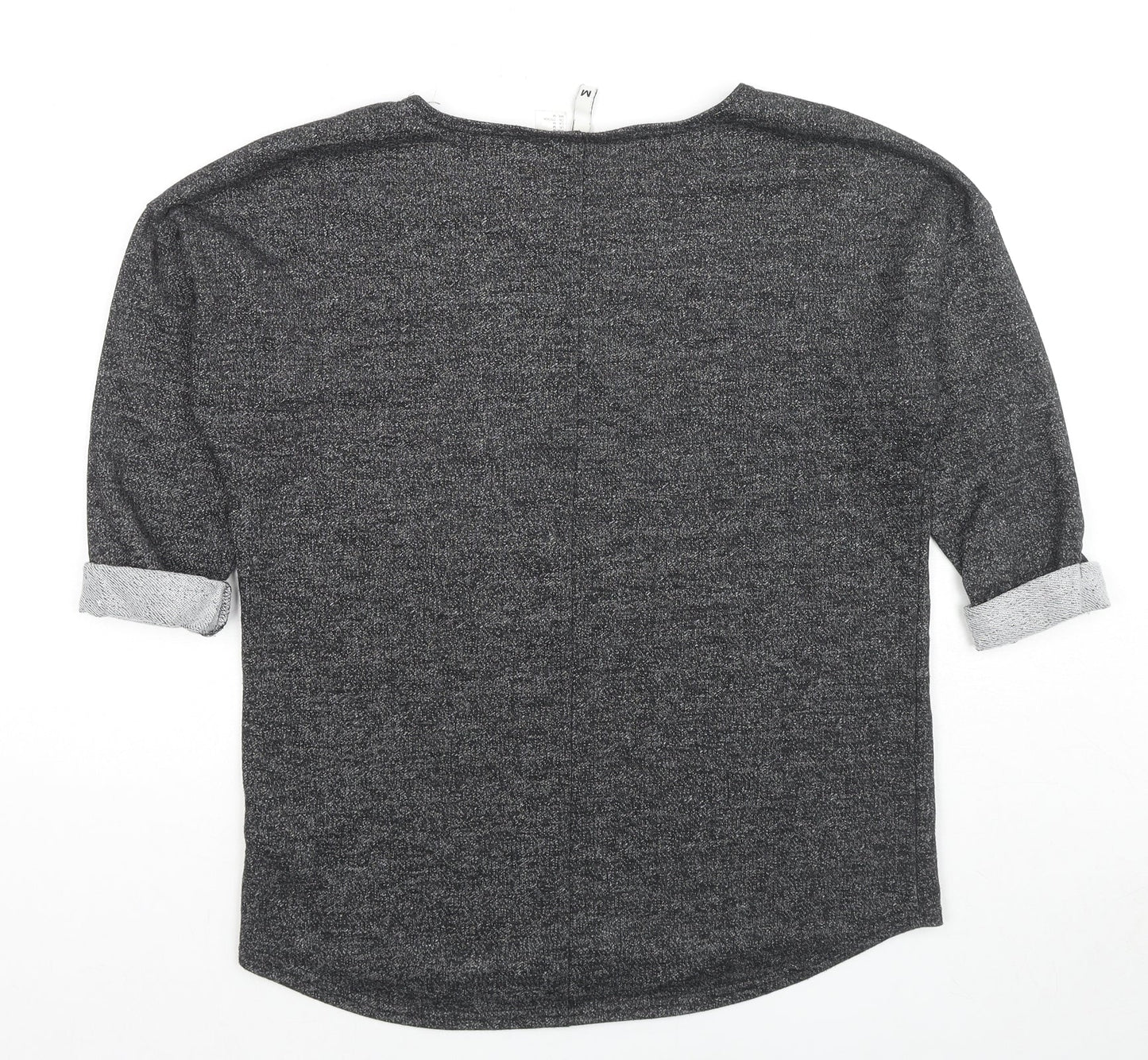 Womens UK Size M H&M Grey Pullover Jumper