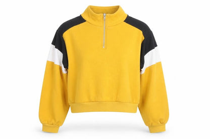 Womens UK Size S Divided by H&M Yellow Pullover Sweatshirt