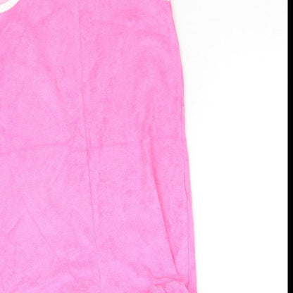 Marks and Spencer Girls Pink Cotton Playsuit One-Piece Size 4-5 Years Pullover - Fruit Wedge