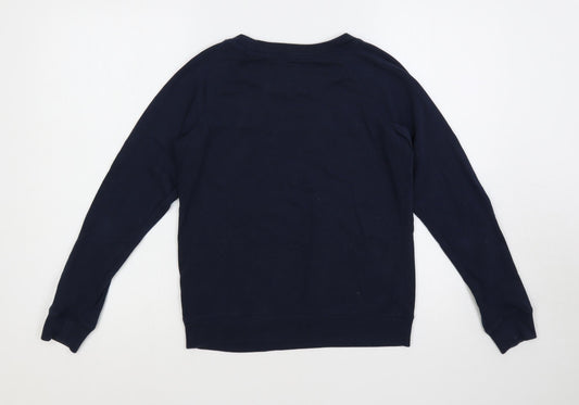Womens UK Size 6 Jack Wills Blue Pullover Sweatshirt