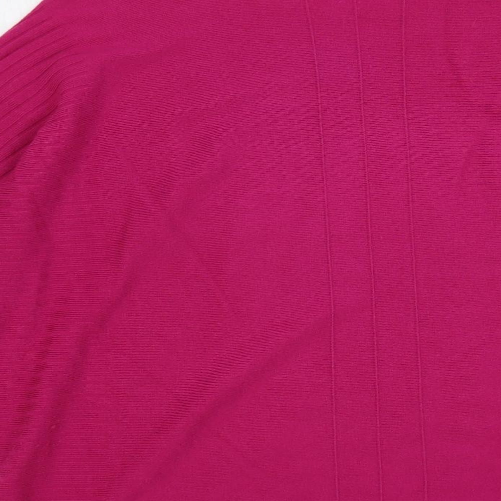 Womens UK Size One Size Studio Pink Pullover Jumper