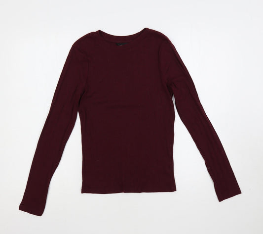 Womens UK Size 12 New Look Purple Pullover Jumper