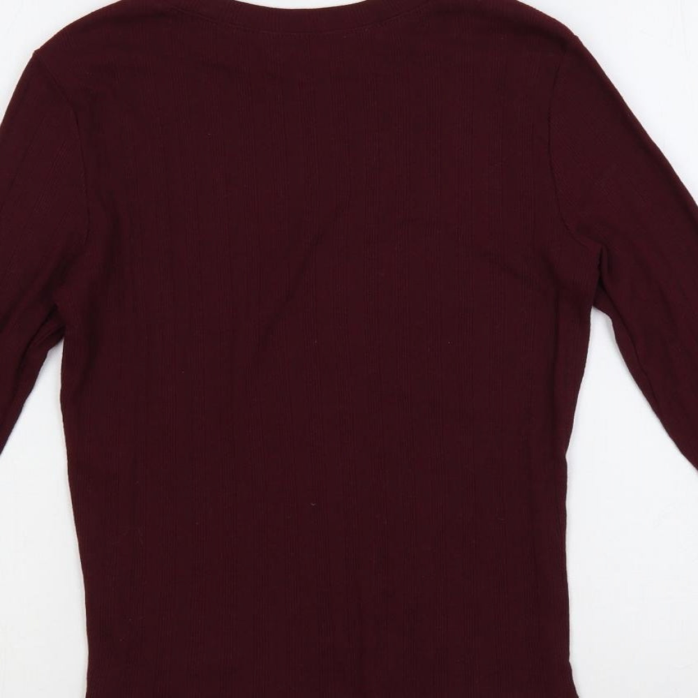 Womens UK Size 12 New Look Purple Pullover Jumper