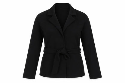 Womens UK Size 10 PRETTYLITTLETHING Black Basic Blouse