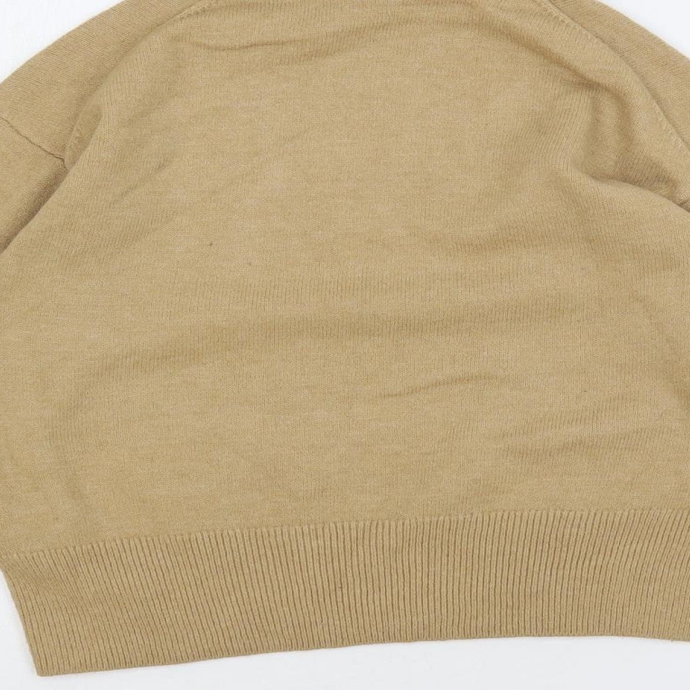 Womens UK Size XS H&M Beige Pullover Jumper