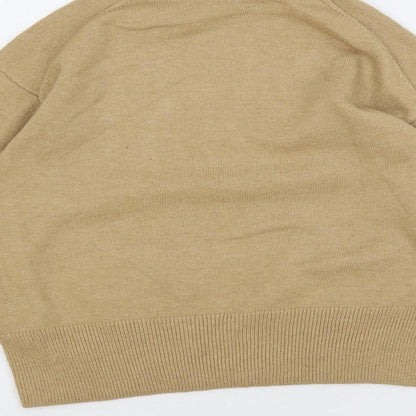 Womens UK Size XS H&M Beige Pullover Jumper