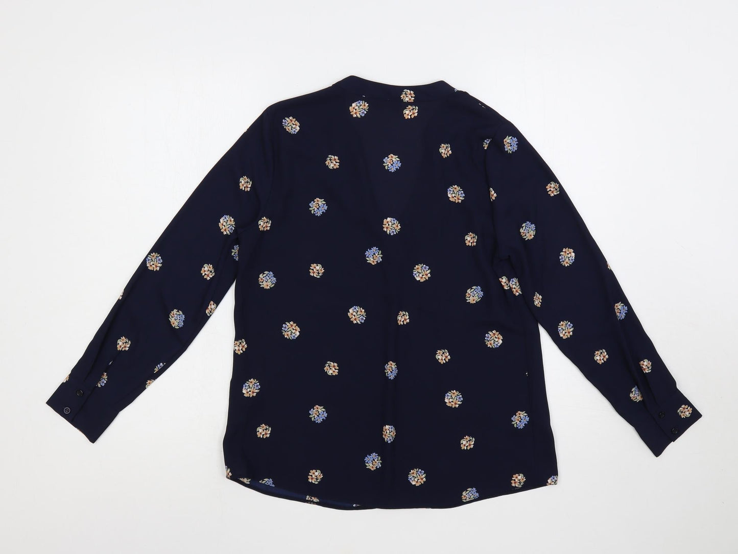 Womens UK Size 6 Principles Blue Basic Blouse
