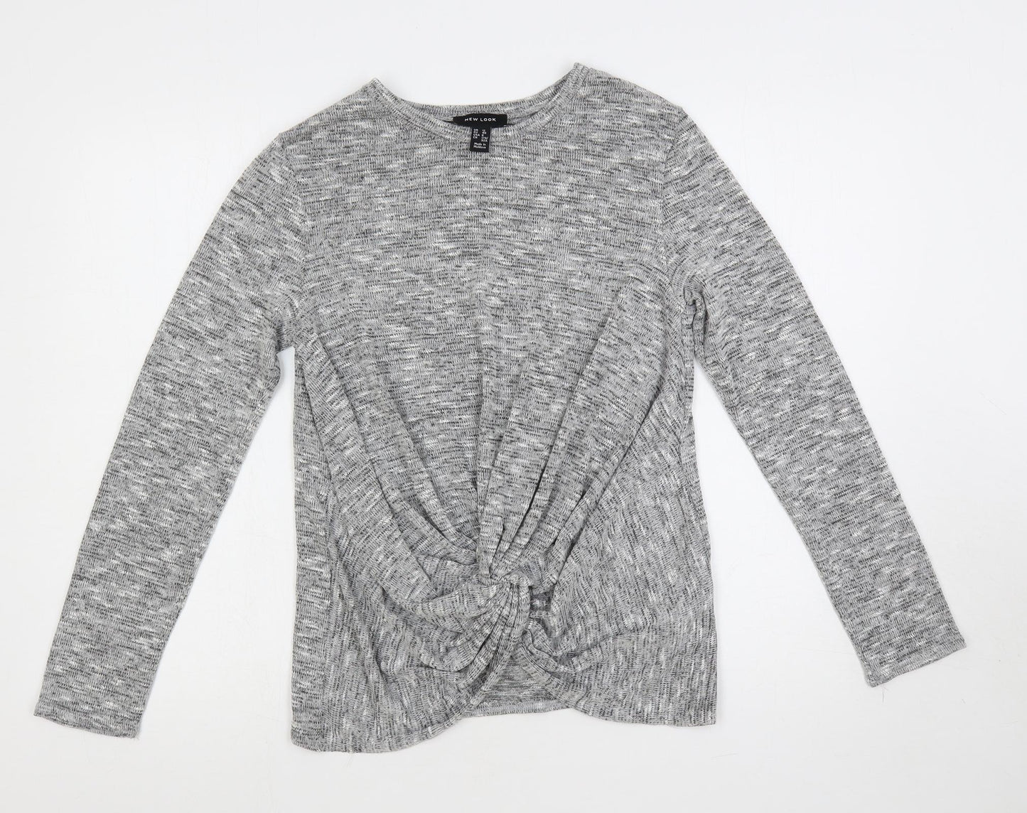 Womens UK Size 12 New Look Grey Pullover Jumper