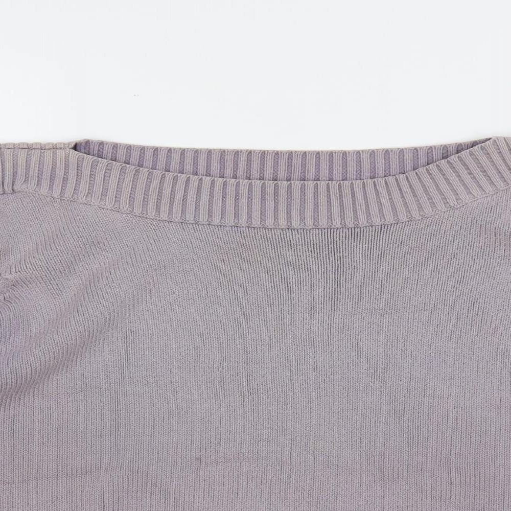 Womens UK Size L Marks and Spencer Purple Pullover Jumper