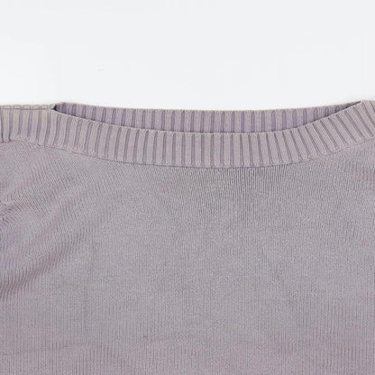 Womens UK Size L Marks and Spencer Purple Pullover Jumper