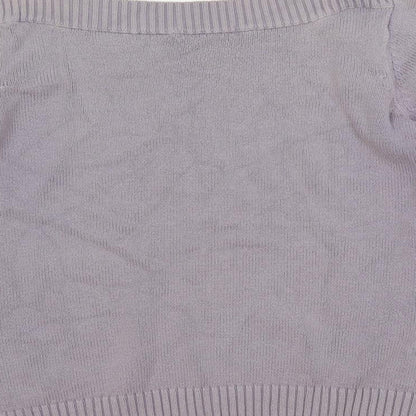 Womens UK Size L Marks and Spencer Purple Pullover Jumper