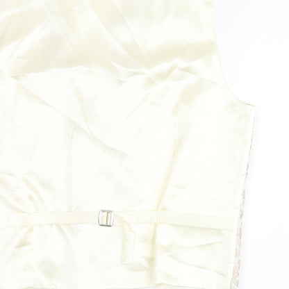 Mens UK Size 2XL Greenwoods Regular Beige Suit Jacket