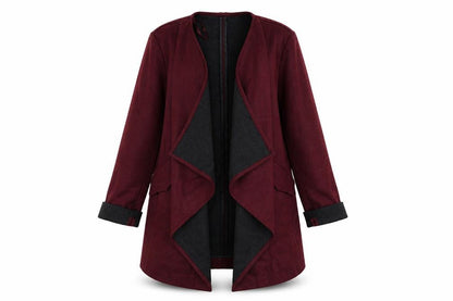 Womens UK Size 12 Red Herring Red Overcoat