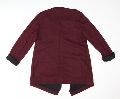 Womens UK Size 12 Red Herring Red Overcoat