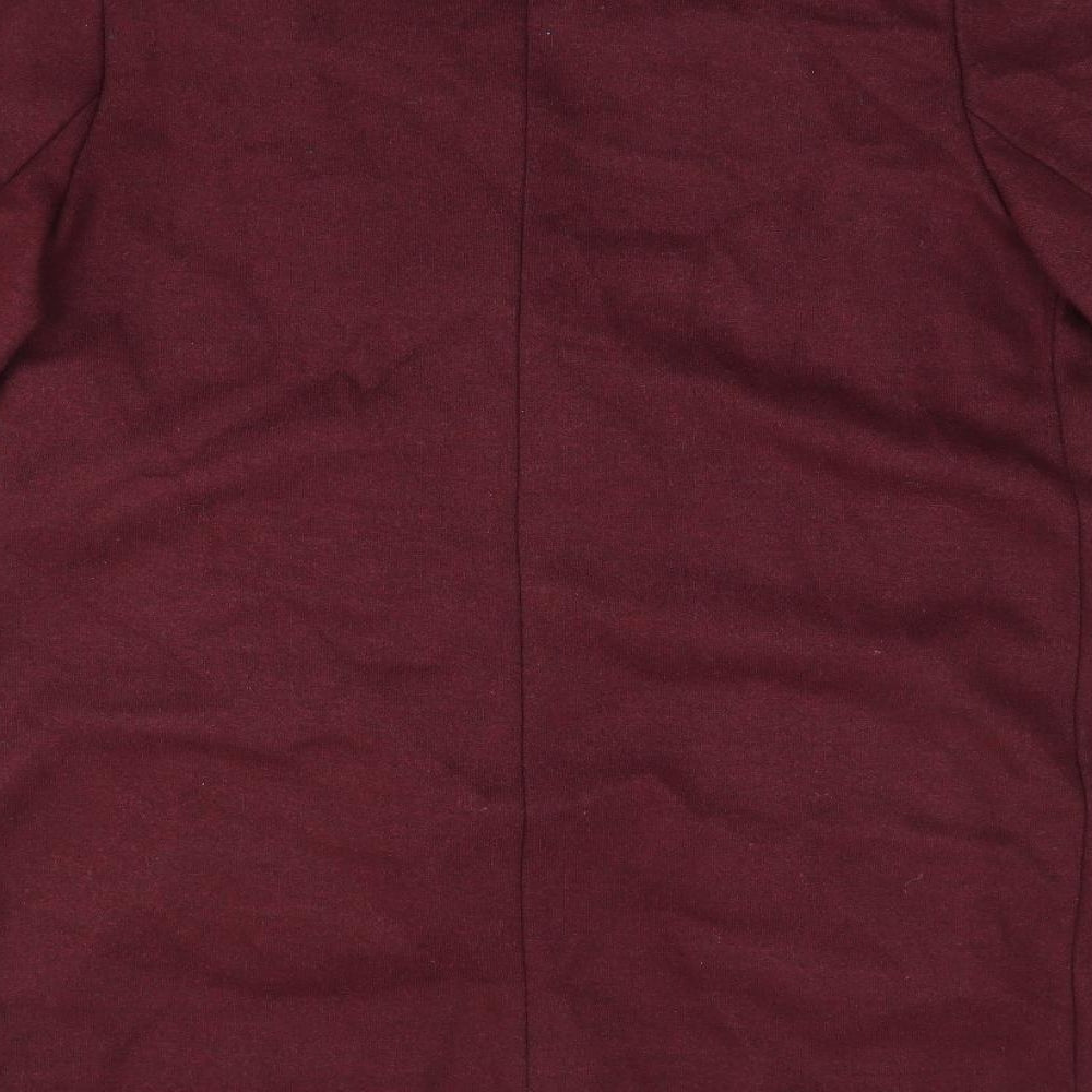 Womens UK Size 12 Red Herring Red Overcoat