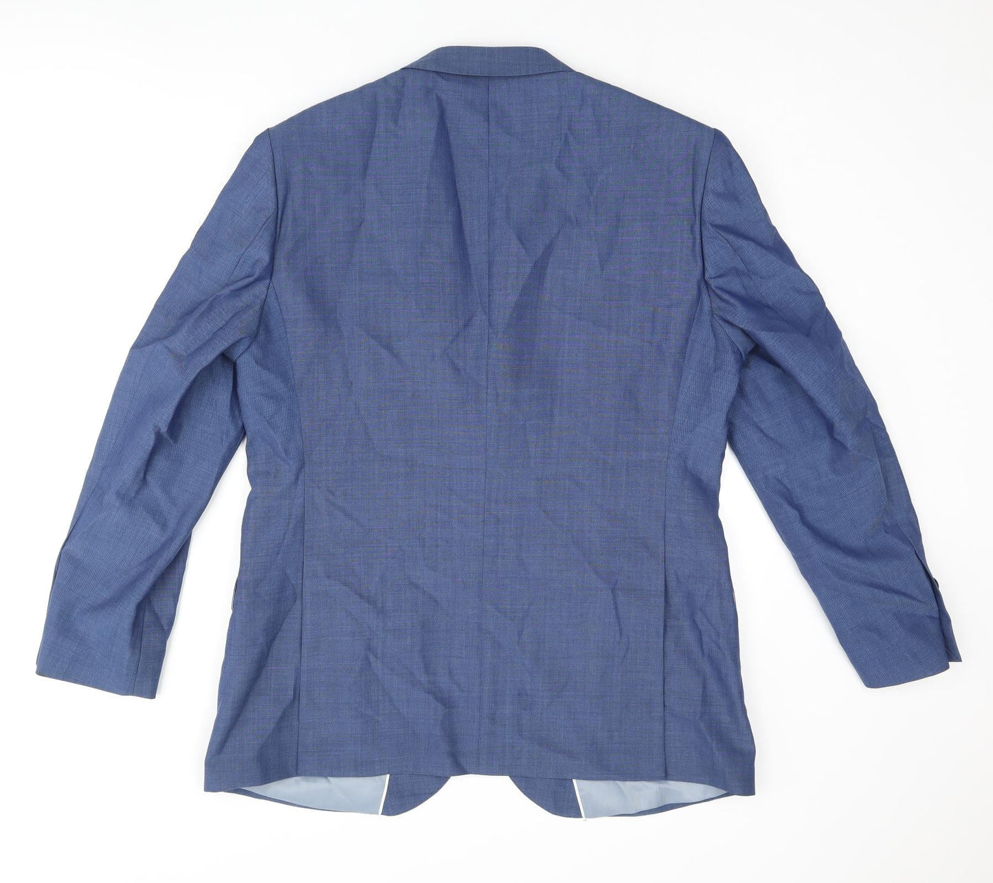 Mens UK Size 44 French Connection Regular Blue Suit Jacket