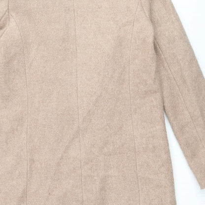 Womens UK Size M Oasis Pink Overcoat