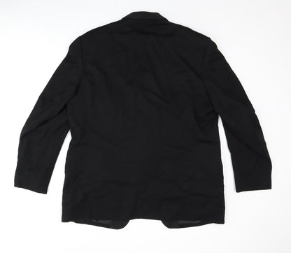 Mens UK Size 44 Berwin Regular Black Suit Jacket