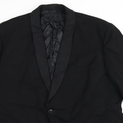 Mens UK Size 44 Berwin Regular Black Suit Jacket