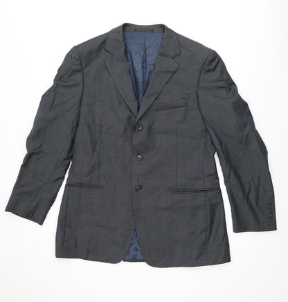 Mens UK Size 40 Marks and Spencer Regular Grey Suit Jacket