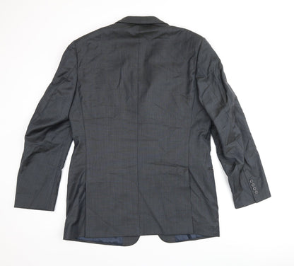 Mens UK Size 40 Marks and Spencer Regular Grey Suit Jacket