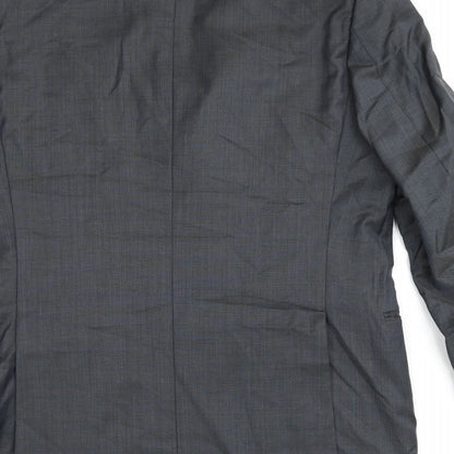 Mens UK Size 40 Marks and Spencer Regular Grey Suit Jacket