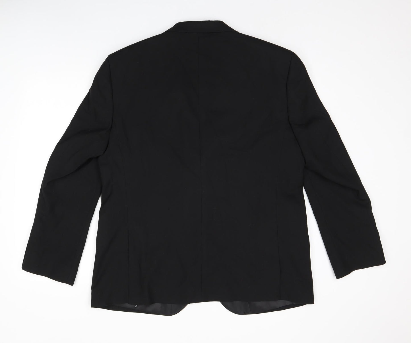 Mens UK Size 42 Marks and Spencer Regular Black Suit Jacket