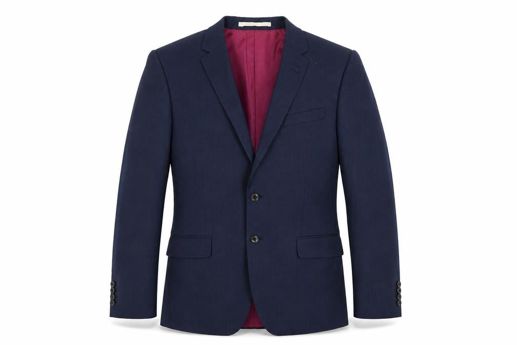 Mens UK Size 42 Marks and Spencer Regular Blue Suit Jacket