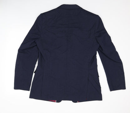 Mens UK Size 42 Marks and Spencer Regular Blue Suit Jacket