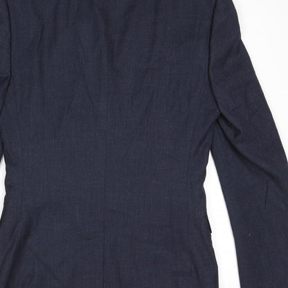 Mens UK Size 36 Topman Regular Blue Suit Jacket