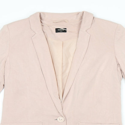 Womens UK Size 8 Oasis Pink Jacket