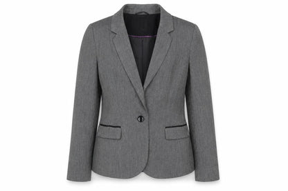 Womens UK Size 12 BHS Regular Grey Suit Jacket