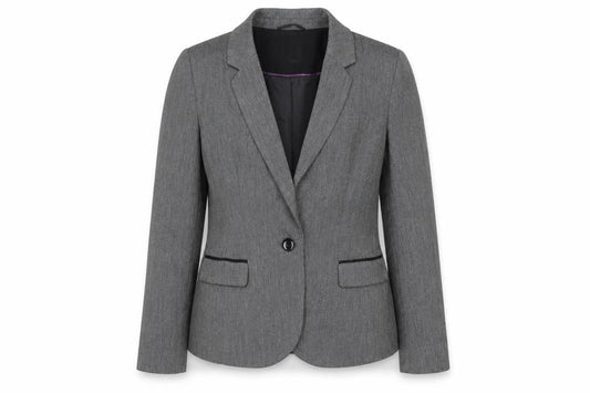 Womens UK Size 12 BHS Regular Grey Suit Jacket