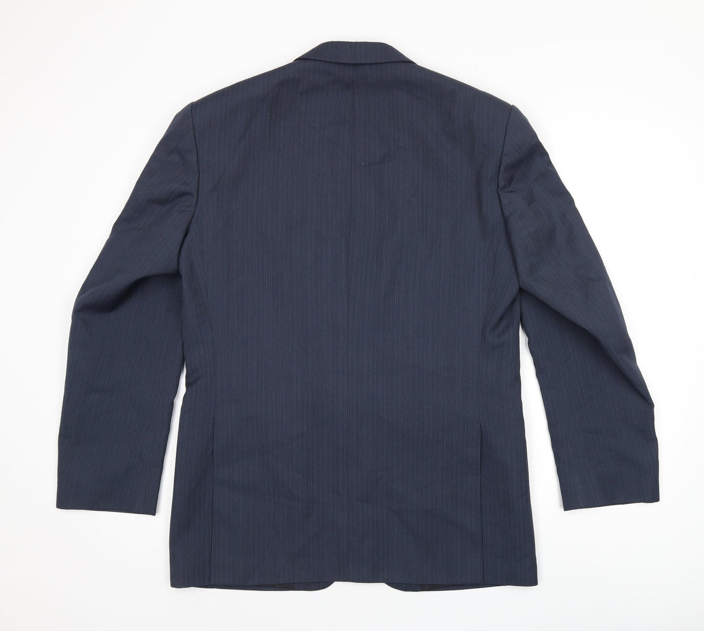 Mens UK Size 38 Greenwoods Regular Blue Suit Jacket
