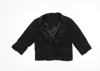 Womens UK Size 12 New Look Black Jacket