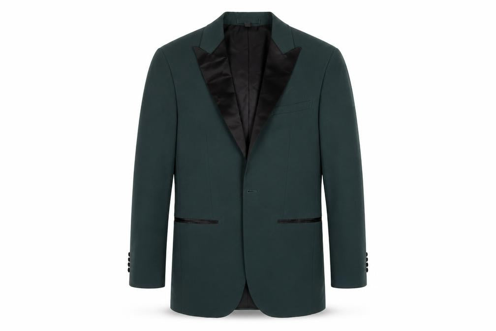 Mens UK Size 36 Marks and Spencer Regular Green Suit Jacket