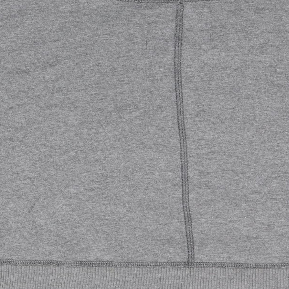 Hollister Womens Grey Cotton Pullover Sweatshirt Size M Pullover - Logo
