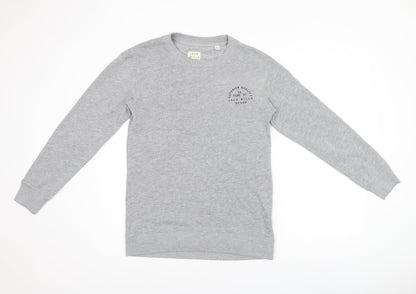 Womens UK Size 6 Jack Wills Grey Pullover Sweatshirt
