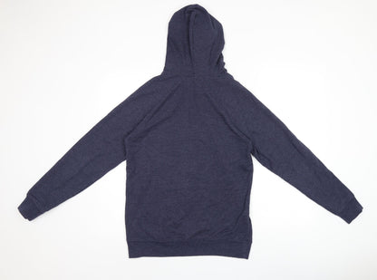 AS Colour Mens Blue Cotton Pullover Hoodie Size XS - DCFC