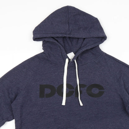 AS Colour Mens Blue Cotton Pullover Hoodie Size XS - DCFC