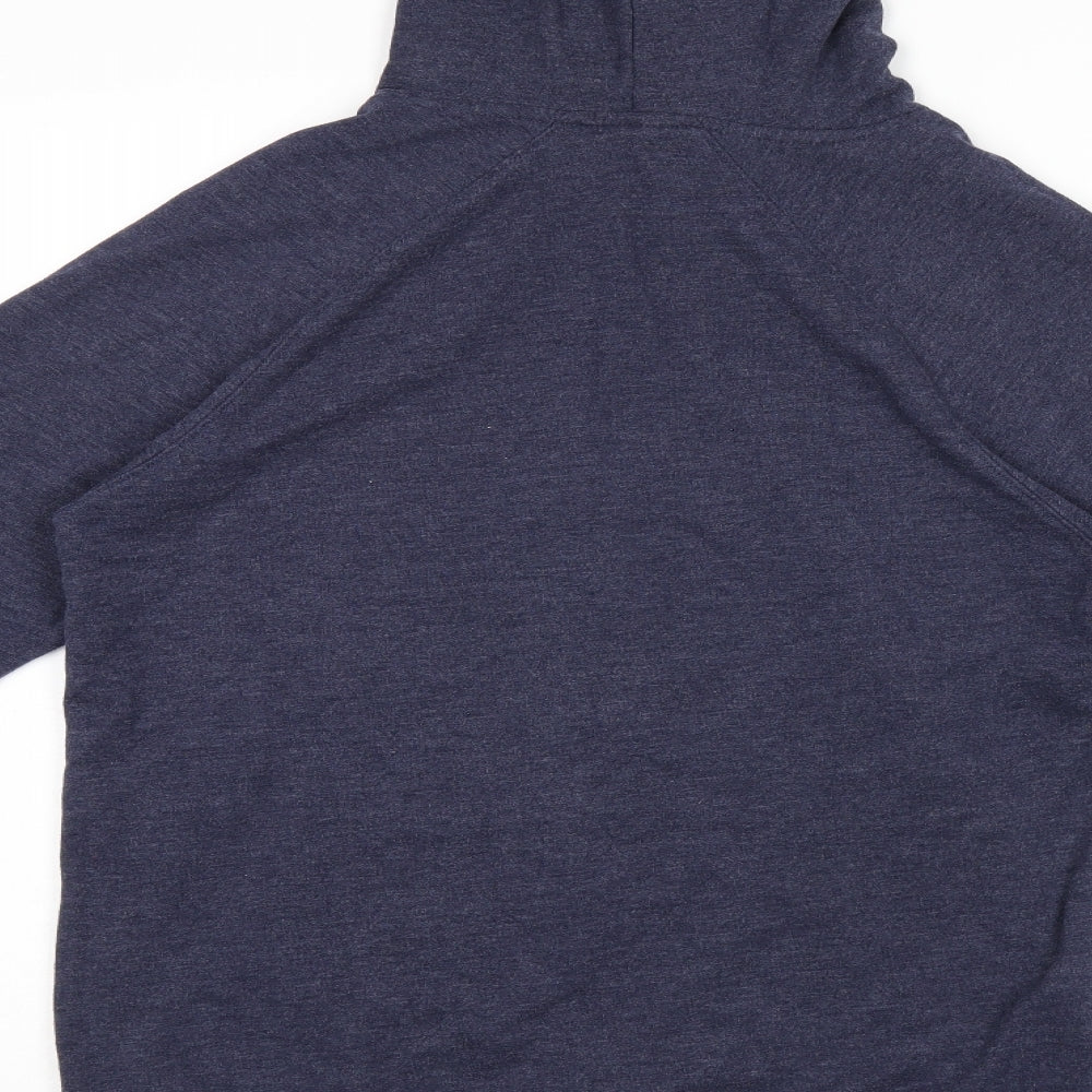 AS Colour Mens Blue Cotton Pullover Hoodie Size XS - DCFC