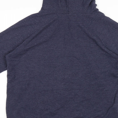 AS Colour Mens Blue Cotton Pullover Hoodie Size XS - DCFC