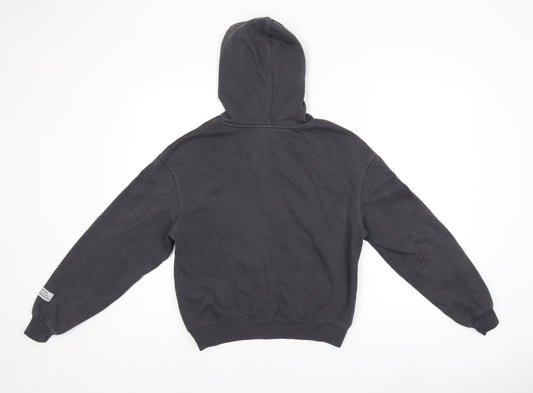 H&M Womens Grey Polyester Pullover Hoodie Size XS Pullover - NASA