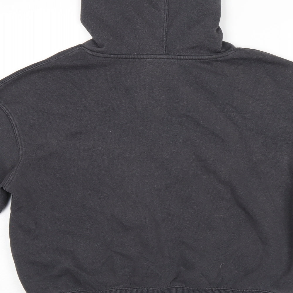 H&M Womens Grey Polyester Pullover Hoodie Size XS Pullover - NASA