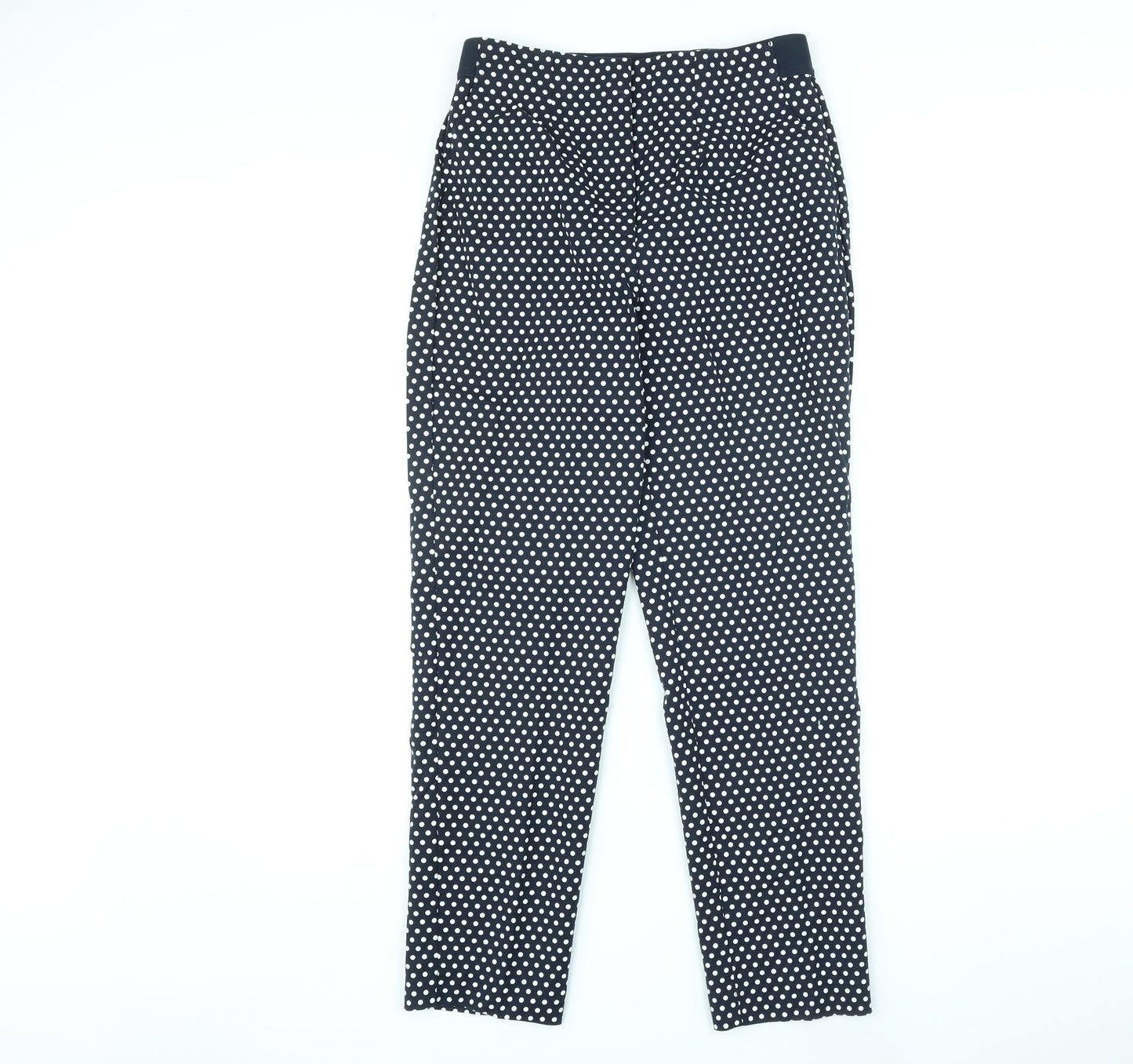 Womens UK Size 10 Marks and Spencer Regular Fit  Black Trousers