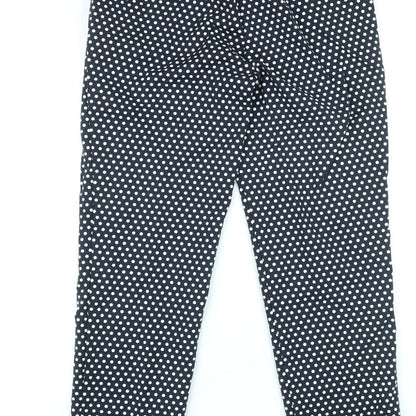 Womens UK Size 10 Marks and Spencer Regular Fit  Black Trousers