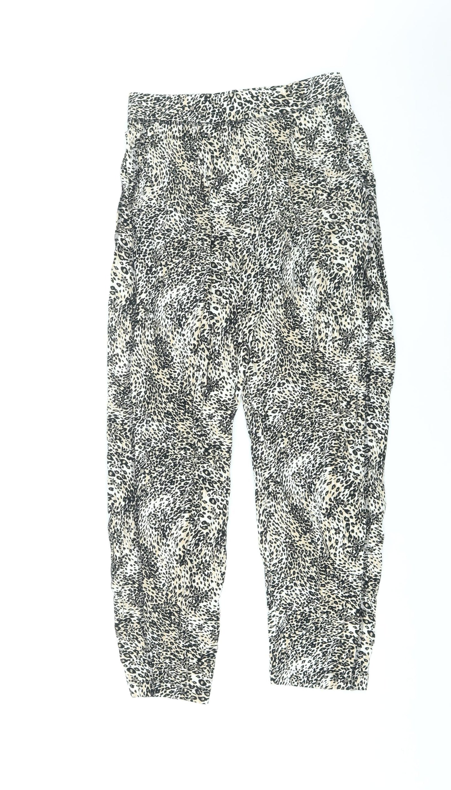 Womens UK Size 8 Marks and Spencer Regular Fit Sweatpants Brown Trousers